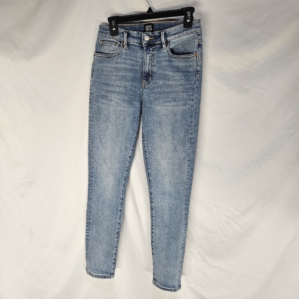 BDG Urban Outfitters Twig High Rise Jeans Womens 27 Medium Stonewash Denim
